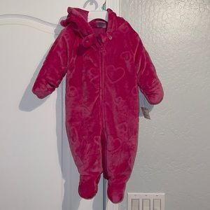 Warm, winter bodysuit for baby